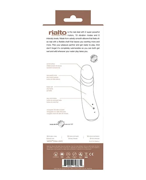 VeDO Vibrators VeDO Rialto Rechargeable Vibe VeDO Vibrators VeDO Rialto Rechargeable Vibe
