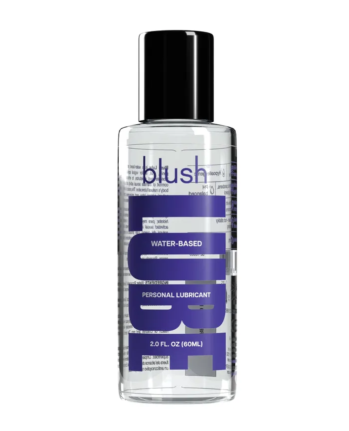 Vibrators Blush Water Based Lube 2 oz Blush Novelties
