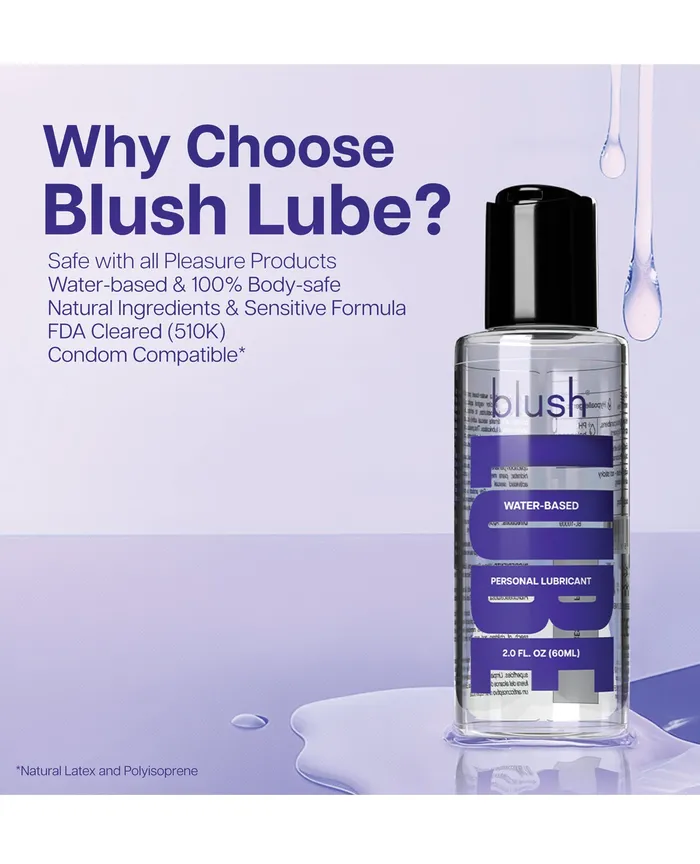 Vibrators Blush Water Based Lube 2 oz Blush Novelties Vibrators Blush Water Based Lube 2 oz Blush Novelties