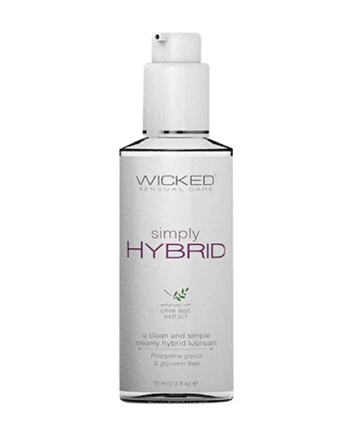 Wicked Sensual Care Lubricants Wicked Sensual Care Simply Hybrid Lubricant Wicked Sensual Care Lubricants Wicked Sensual Care Simply Hybrid Lubricant