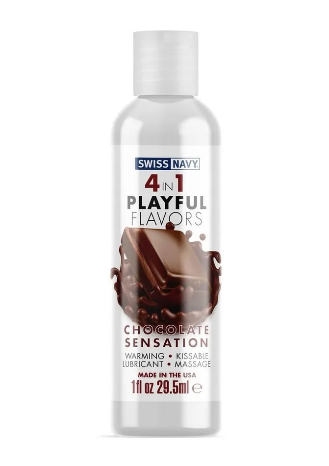 4 In 1 Chocolate Sensation Swiss Navy Female Sex Toys