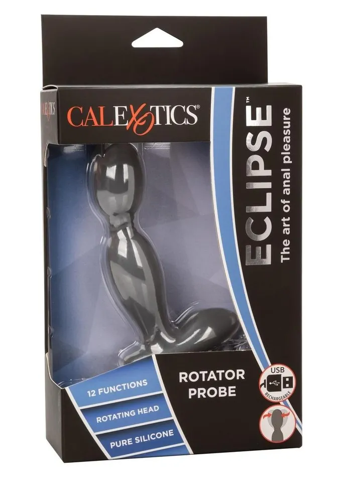 Anal Eclipse Eclipse Rechargeable Silicone Rotator Probe