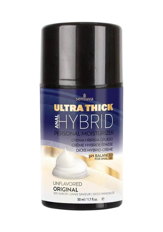 Anal Sensuva Lubricants Sensuva UltraThick Anal Hybrid Personal Moisturizer Lubricant High Ph Formula Original Unflavored Anal Sensuva Lubricants Sensuva UltraThick Anal Hybrid Personal Moisturizer Lubricant High Ph Formula Original Unflavored