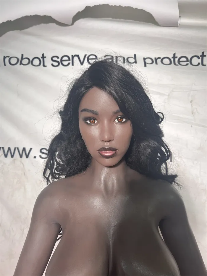 Anal Starpery Doll 172cm5ft8 Fcup Black Big Breast Silicone Head Black Sex Doll Sunniva Anal Starpery Doll 172cm5ft8 Fcup Black Big Breast Silicone Head Black Sex Doll Sunniva
