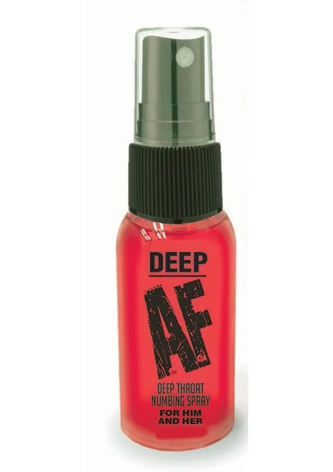 Deep AF Numbing Throat Spray Cherry AF Male Sex Toys