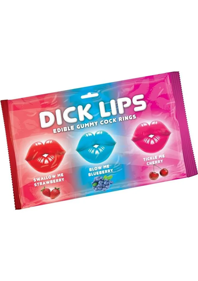 Dick Lips Edible Gummy Cock Rings Hott Products Dildos