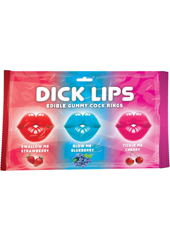 Dick Lips Edible Gummy Cock Rings Hott Products Dildos