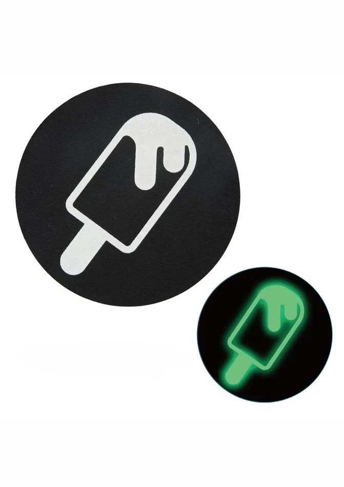 Dildos PEEKABOO Peekaboo Glow In The Dark Ice Cream Pasties