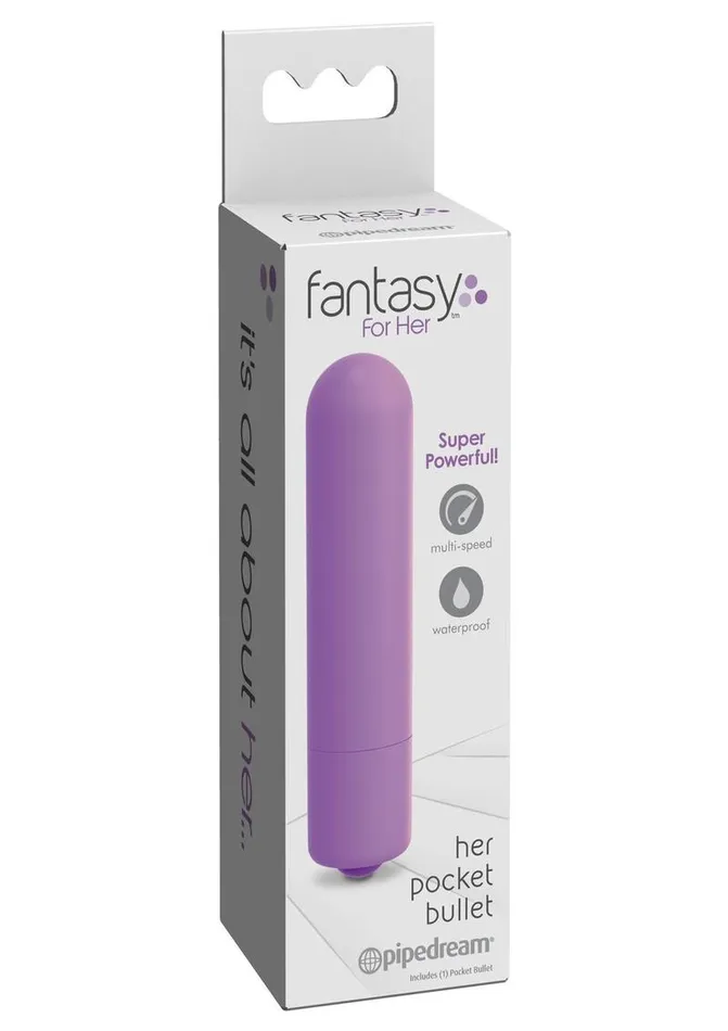 Fantasy For Her Pocket Bullet Vibrator Waterproof Multi Speed Fantasy For Her Female Sex Toys
