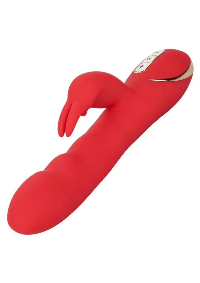 Female Sex Toys Jack Rabbit Jack Rabbit Signature Heated Silicone UltraSoft Rabbit Rechargeable Vibrator
