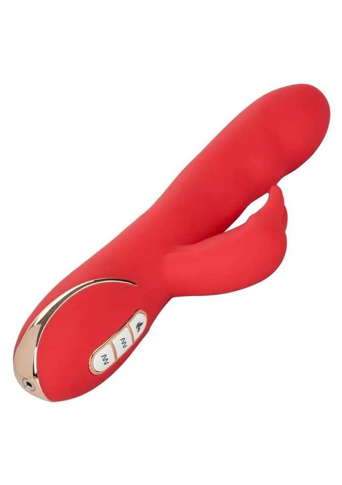 Female Sex Toys Jack Rabbit Jack Rabbit Signature Heated Silicone UltraSoft Rabbit Rechargeable Vibrator