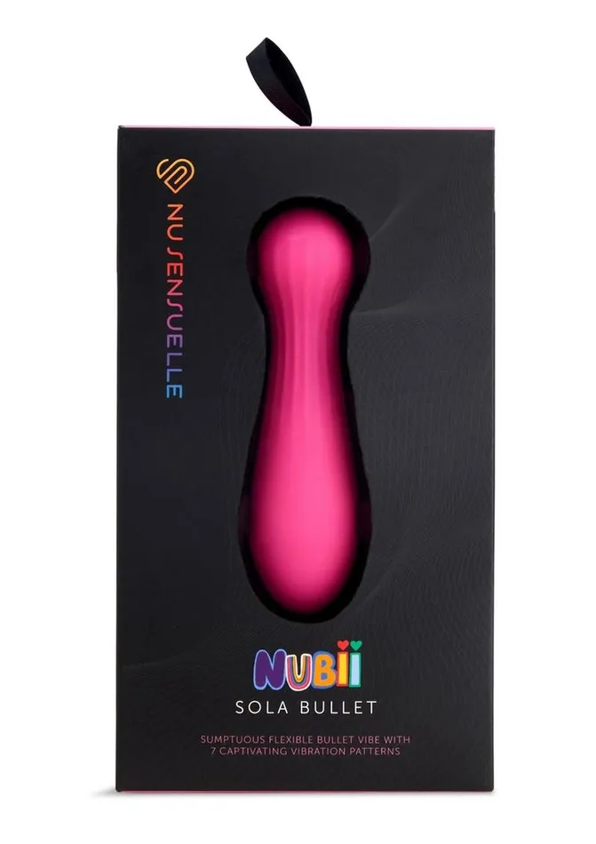 Female Sex Toys Nu Sensuelle Nu Sensuelle Sola Nubii Flexible Rechargeable Silicone Bullet
