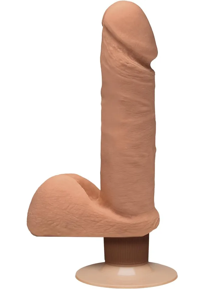 Female Sex Toys The D The D Perfect D Ultraskyn Vibrating Dildo with Balls Female Sex Toys The D The D Perfect D Ultraskyn Vibrating Dildo with Balls