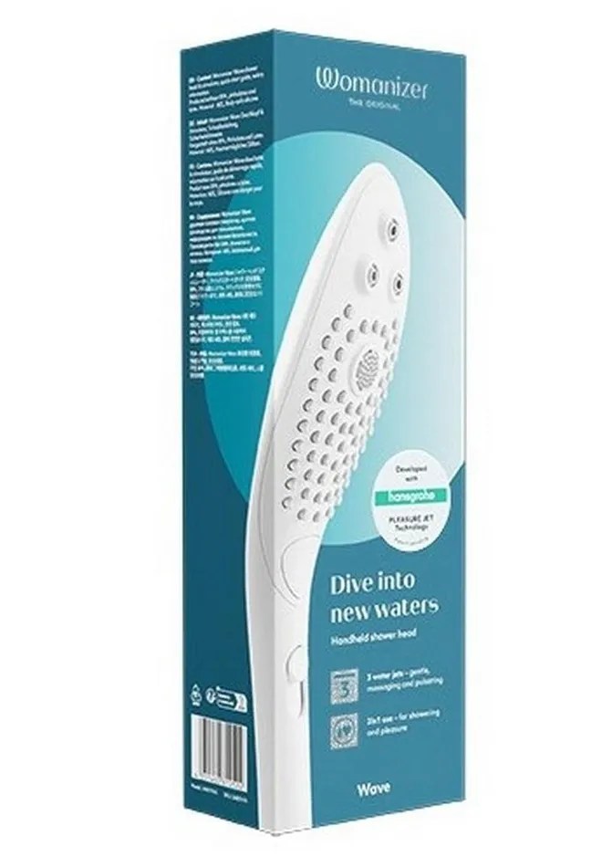 Female Sex Toys Womanizer Womanizer Wave Silicone Hydro Stimulator