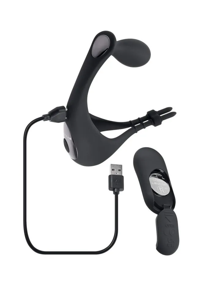 Gender X Back It Up Rechargeable Silicone Vibrating Butt Plug with Remote Gender X Anal