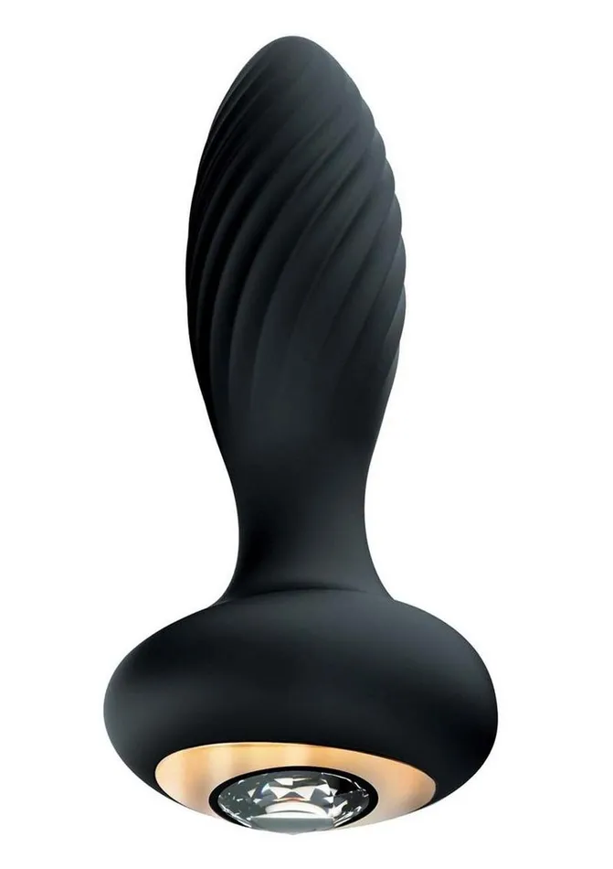 Goddess Diamond Vibrating Rechargeable Silicone Plug Goddess Anal