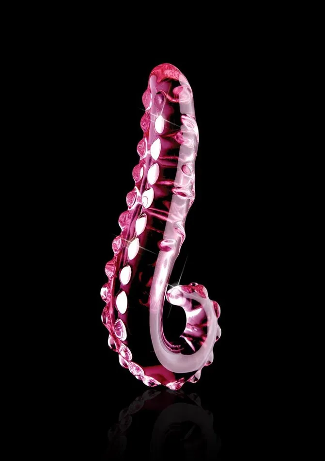 Icicles Dildos Icicles No 24 Textured Glass Dildo