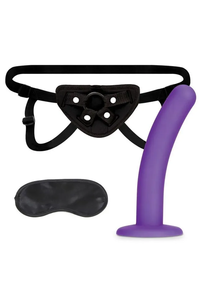 Lux Fetish Female Sex Toys Lux Fetish StrapOn Harness and Silicone Dildo