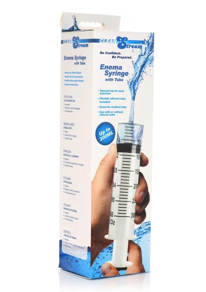 Male Sex Toys Cleanstream Cleanstream Enema Syringe with Tube