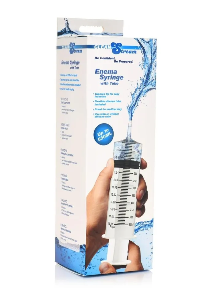 Male Sex Toys Cleanstream Cleanstream Enema Syringe with Tube