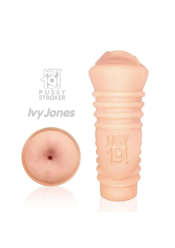 Male Sex Toys Hey 19 Hey 19 Vibrating Teen Anal Stroker Ivy Jones