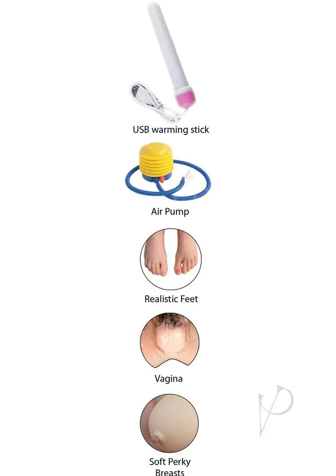 Male Sex Toys Hott Products Fuck Friends Tiffany Inflatable Love Doll with Vibrating Vagina Waterproof