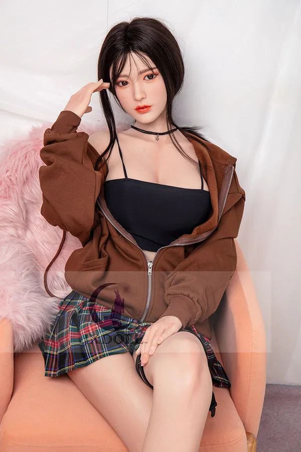 Male Sex Toys JX Doll 170cm5ft7 Dcup Japanese Silicone Head Sex Doll Umi