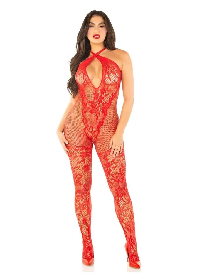 Male Sex Toys Leg Avenue Leg Avenue Seamless Net and Lace Lingerie Jumpsuit with Keyhole Crossover Halter Male Sex Toys Leg Avenue Leg Avenue Seamless Net and Lace Lingerie Jumpsuit with Keyhole Crossover Halter
