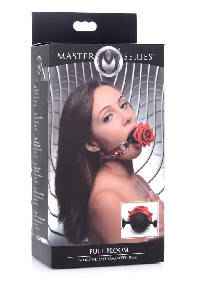 Male Sex Toys Master Series Master Series Silicone Ball Gag