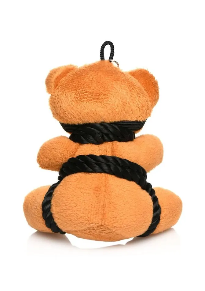 Male Sex Toys Master Series Rope Teddy Bear Keychain Master Series