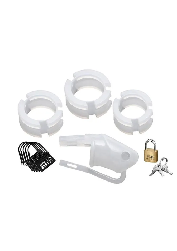 Male Sex Toys Master Series Sado Chamber Silicone Male Chastity Device Master Series