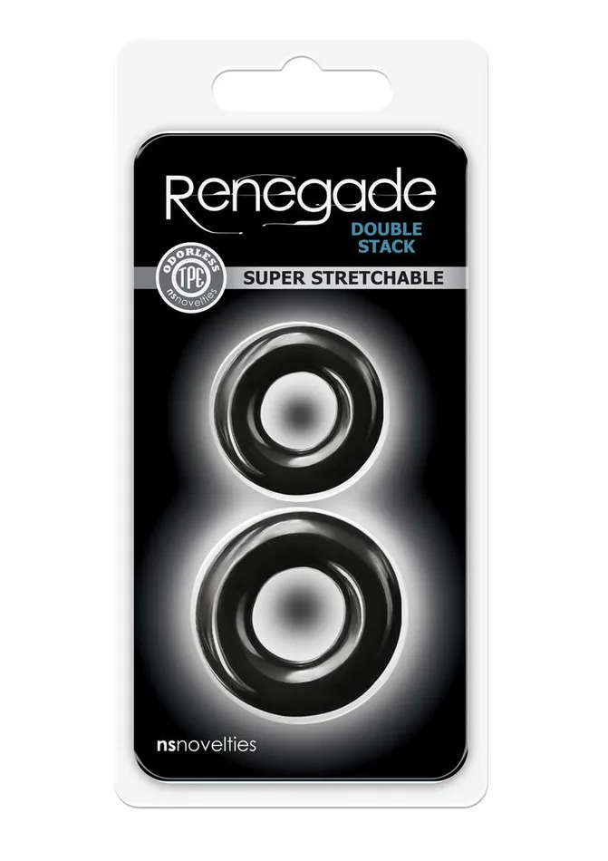 Male Sex Toys Renegade Double Stack Super Stretchable Cock Rings Renegade Male Sex Toys Renegade Double Stack Super Stretchable Cock Rings Renegade