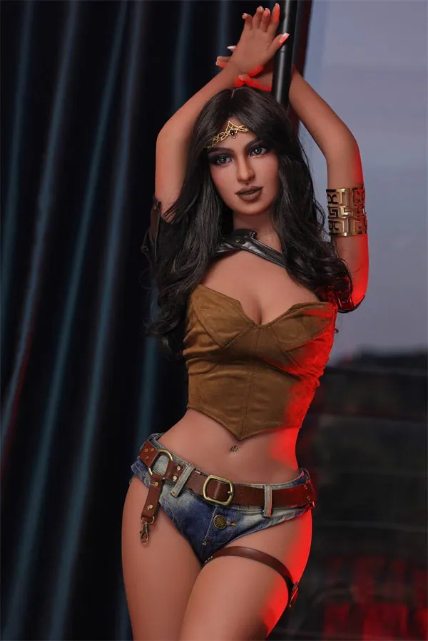 Male Sex Toys US In Stock 158cm5ft2 Small Breast TPE Sex Doll A9 Aibei Doll
