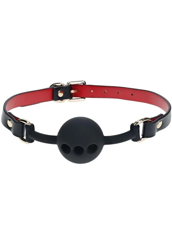 Ouch Male Sex Toys Ouch Milan Collection Silicone Ball Gag