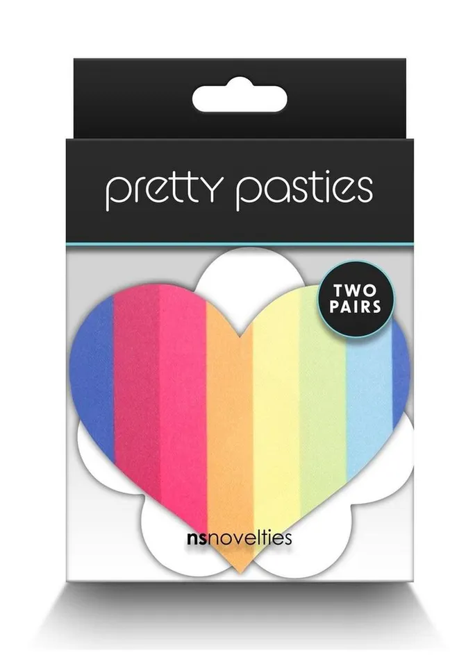 Pretty Pasties Vibrators Pretty Pasties Pride Heart and Flower