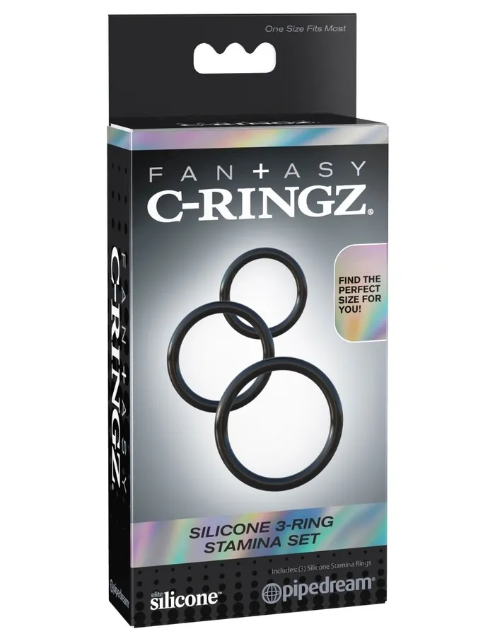 Anal Fantasy CRingz Silicone Stamina Set Pipedream