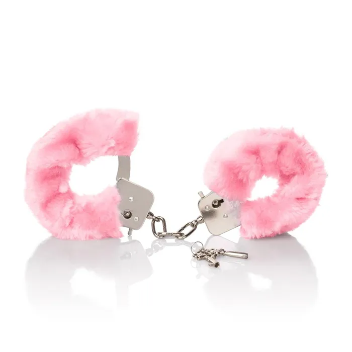 CalExotics Pleasure Cuffs With Satin Mask Female Sex Toys