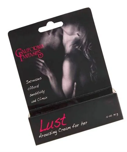 California Fantasies Anal Lust Arousing Cream for Her 05 Oz Tube Boxed