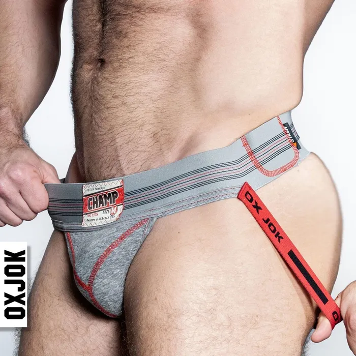 Champ Vintage Sweatshirt Jockstrap Gray Heather Large OXJok Male Sex Toys Champ Vintage Sweatshirt Jockstrap Gray Heather Large OXJok Male Sex Toys
