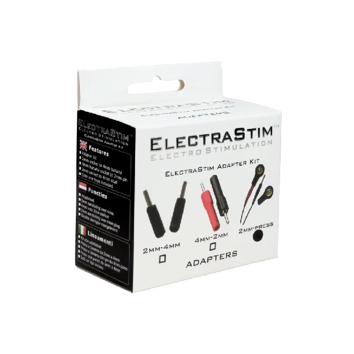 ElectraStim Adapter Kit Press Stud Connectors 2 Pack Couples