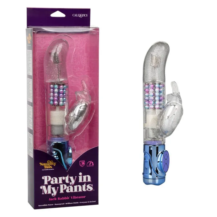 Female Sex Toys CalExotics Naughty Bits Party in My Pants Jack Rabbit Vibrator Female Sex Toys CalExotics Naughty Bits Party in My Pants Jack Rabbit Vibrator