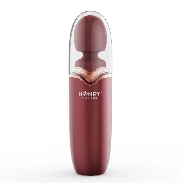 Honey Play Box Vibrators Stormi Powerful Wand Massager Red Wine