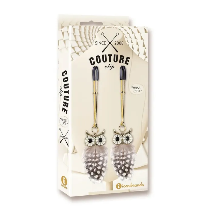 Icon Brands Couture Clips Wise One Nipple Clamp Vibrators