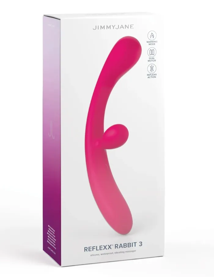 jimmyjane Reflexx Rabbit 3 Pink Vibrators
