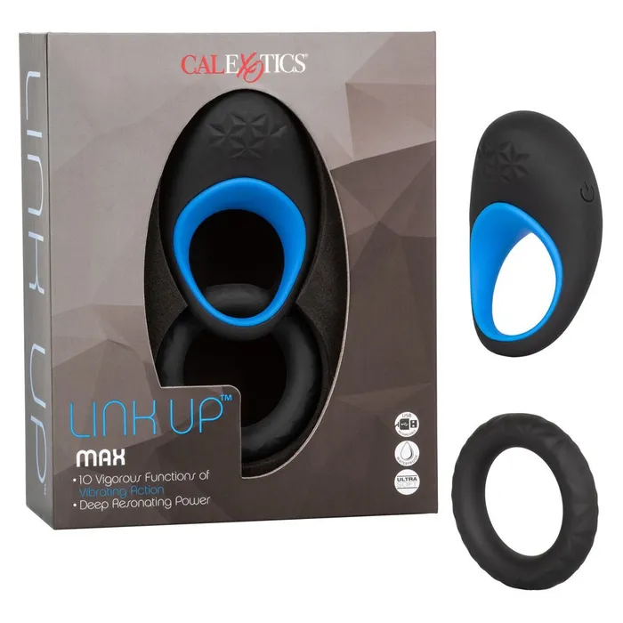 Link Up Max Vibrating Ring CalExotics Couples