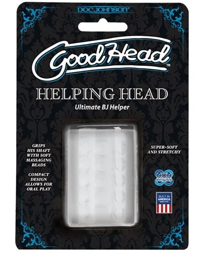 Male Sex Toys Doc Johnson Goodhead Helping Head