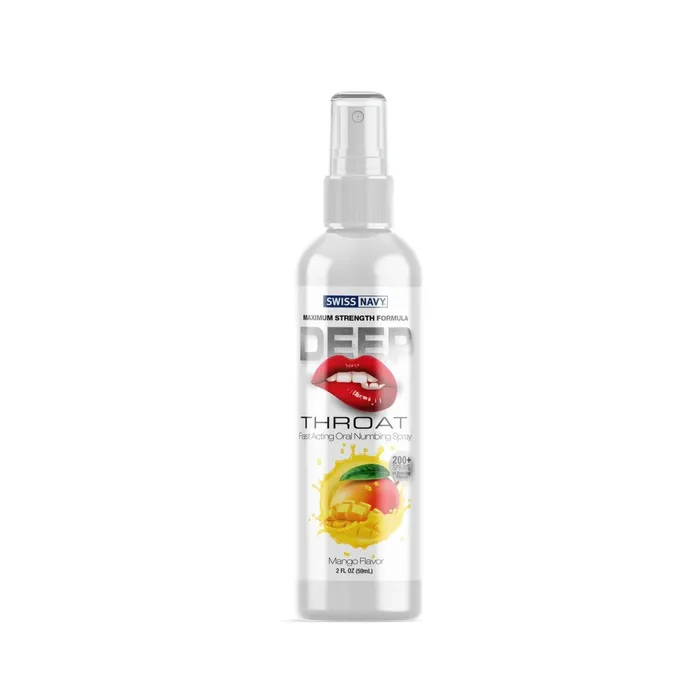 Male Sex Toys MD Science Lab Swiss Navy Deep Throat Spray 2 Oz
