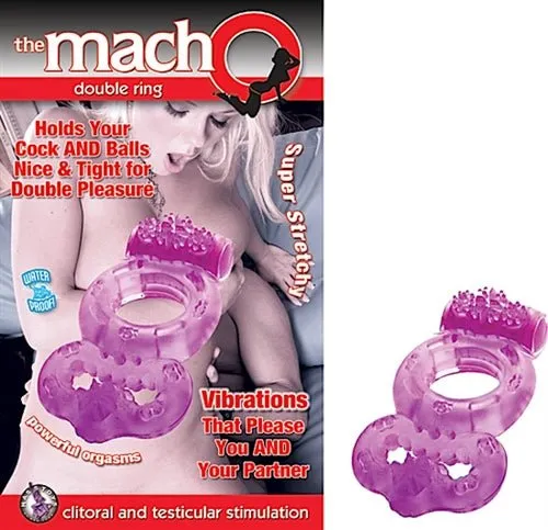 Nasstoys Male Sex Toys The Macho Double Ring