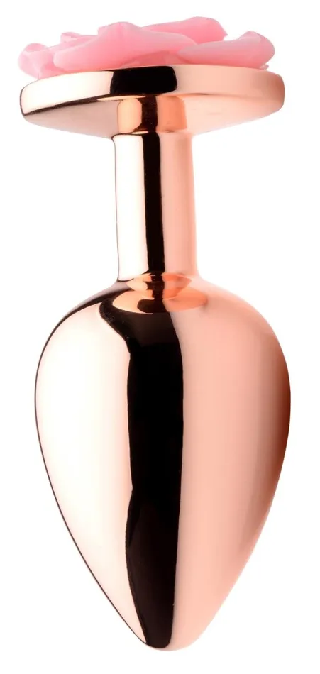 Pink Rose Gold Anal Plug XR Brands Booty Sparks Anal Pink Rose Gold Anal Plug XR Brands Booty Sparks Anal