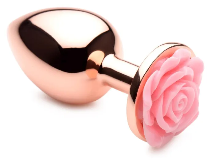 Pink Rose Gold Anal Plug XR Brands Booty Sparks Anal Pink Rose Gold Anal Plug XR Brands Booty Sparks Anal